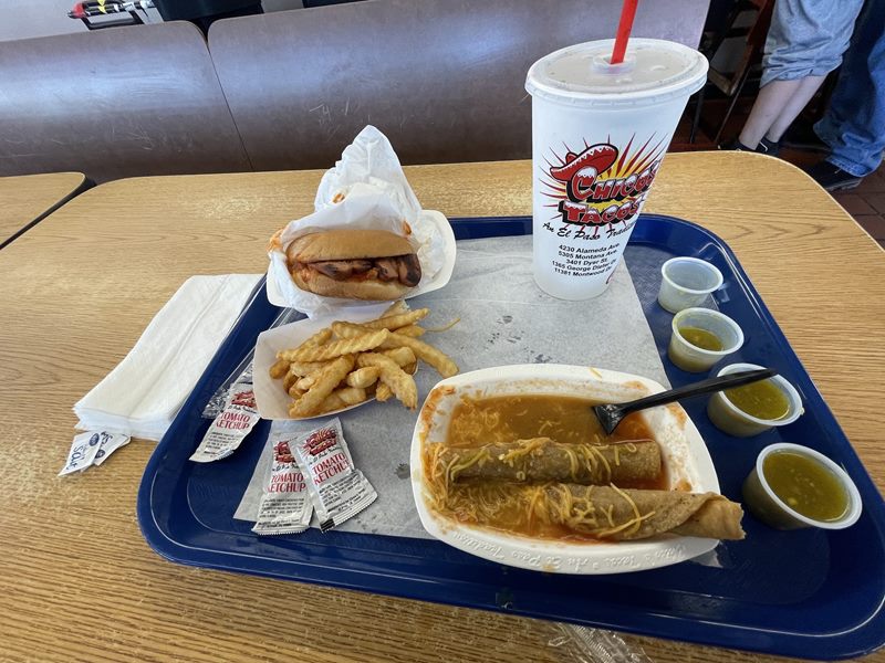 Chico's Tacos food
