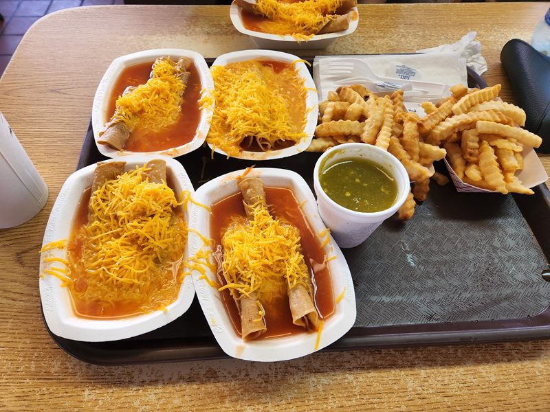 Chico's Tacos food